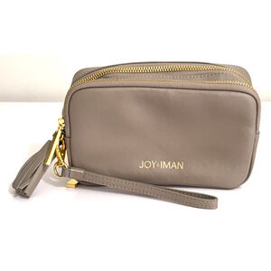 JOY & IMAN Tassel Chic Leather Wallet with RFID 603225-J Taupe 7"